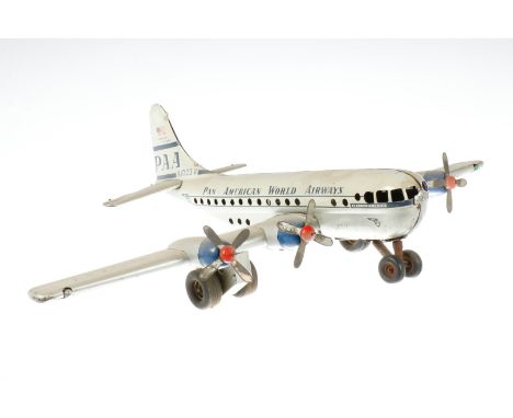 Gama Blech-Flugzeug ”Pan American” ”PAA”, 23 Volt, batteriebetrieben, LS, L 37, Z 3