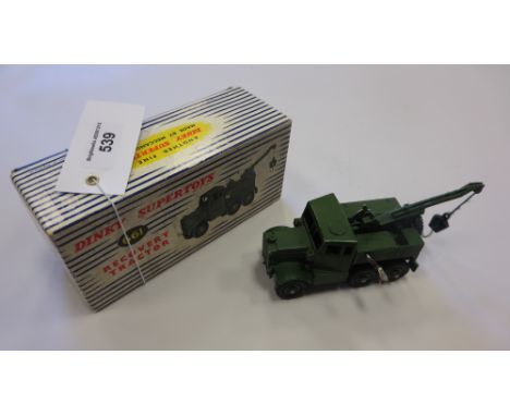 A boxed Dinky Supertoy No. 661 Recovery Tractor