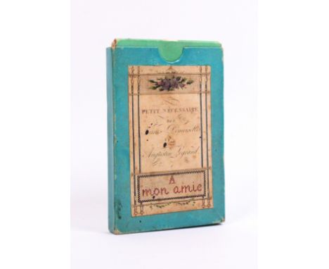 A French needle work instruction manual and patterns 'Petit Necessaire Des Jeunes DemoisellesÉ Par Augustin Legrand, Palais R