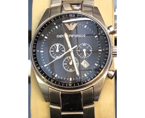 Emporio Armani chronograph wristwatch