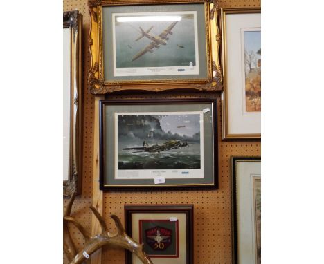 KEITH HILL two coloured prints 'Homeward Bound from St. Nazaire' and 'A Signal of Hope', both signed to lower margin in penci