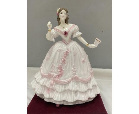 A LIMITED EDITION ROYAL WORCESTER FIGURE THE MASQUERADE BEGINS 2962/12500 - THUMB A/F 