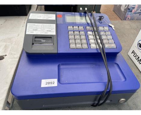 A CASIO SHOP TILL WITH KEY 