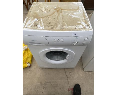 A WHITE FIRST EDITION WASHING MACHINE 