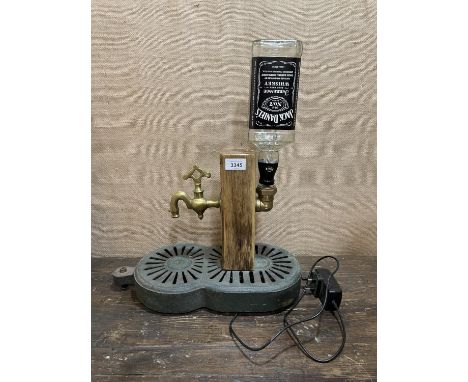 UPCYCLED JACK DANIELS LAMP 