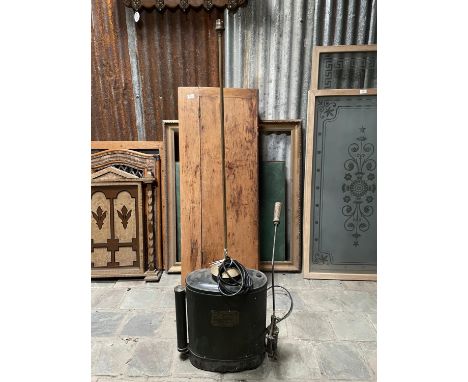 UPCYCLED COPPER SPRAYER "THE FOUR OAKS" STANDARD LAMP 