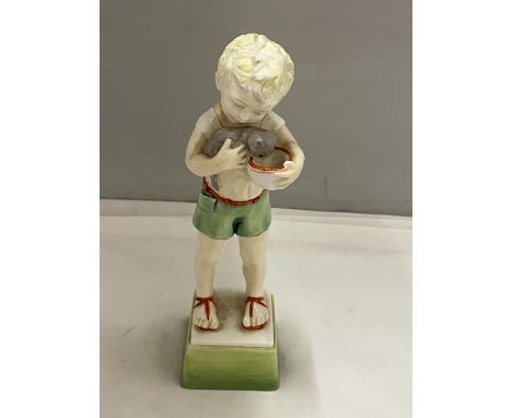 A ROYAL WORCESTER FIGURE FRODAYS CHILD 