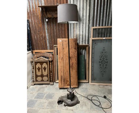UPCYCLED BAMFORD STANDARD LAMP APPROX - 160CM HIGH 