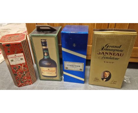 Courvoisier &amp; Armagnac Janneau Brandy