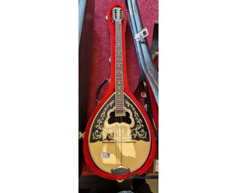 Sakis Handmade Bouzouki Cased Greek Guitar Musical Instrument