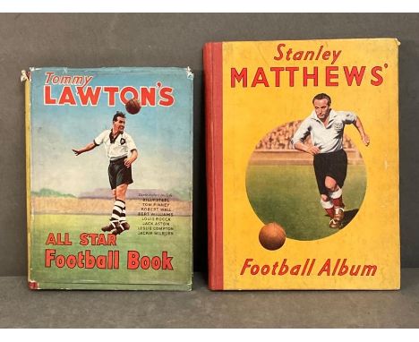 Stanley Matthew's Football Album and a Tommy Lawton's All Star Football Book