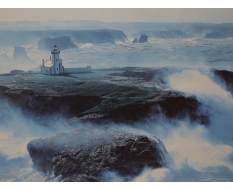 After Guillaume Plisson (French contemporary, visual artist), photographic prints, Two prints of seascape photographs entitle