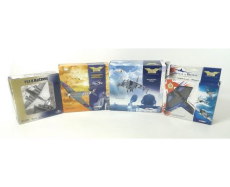 A group of Corgi Aviation Archive and A1 Models boxed 1/72 scale diecast model aircraft, comprising AA32401 British Aerospace