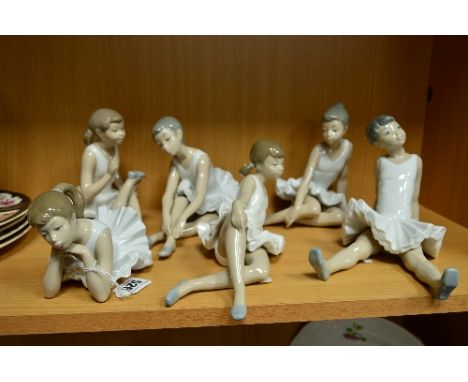 A SET OF SIX NAO YOUNG BALLET DANCERS 