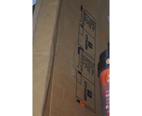 A BOXED CITREON WINDSCREEN