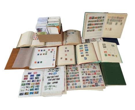 World stamps, including Bailiwick of Guernsey and other first day covers, United States of America covers from 'The Birds and