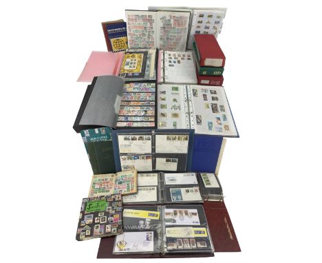 Great British and World stamps, including Australia, Bailiwick of Guernsey, Isle of Man, Mongolia, New Zealand, Nicaragua, So