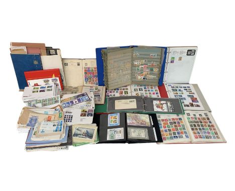 Great British and World stamps, including first day covers, Canada, Australia, Austria, Colombia, Ireland, France, French Col