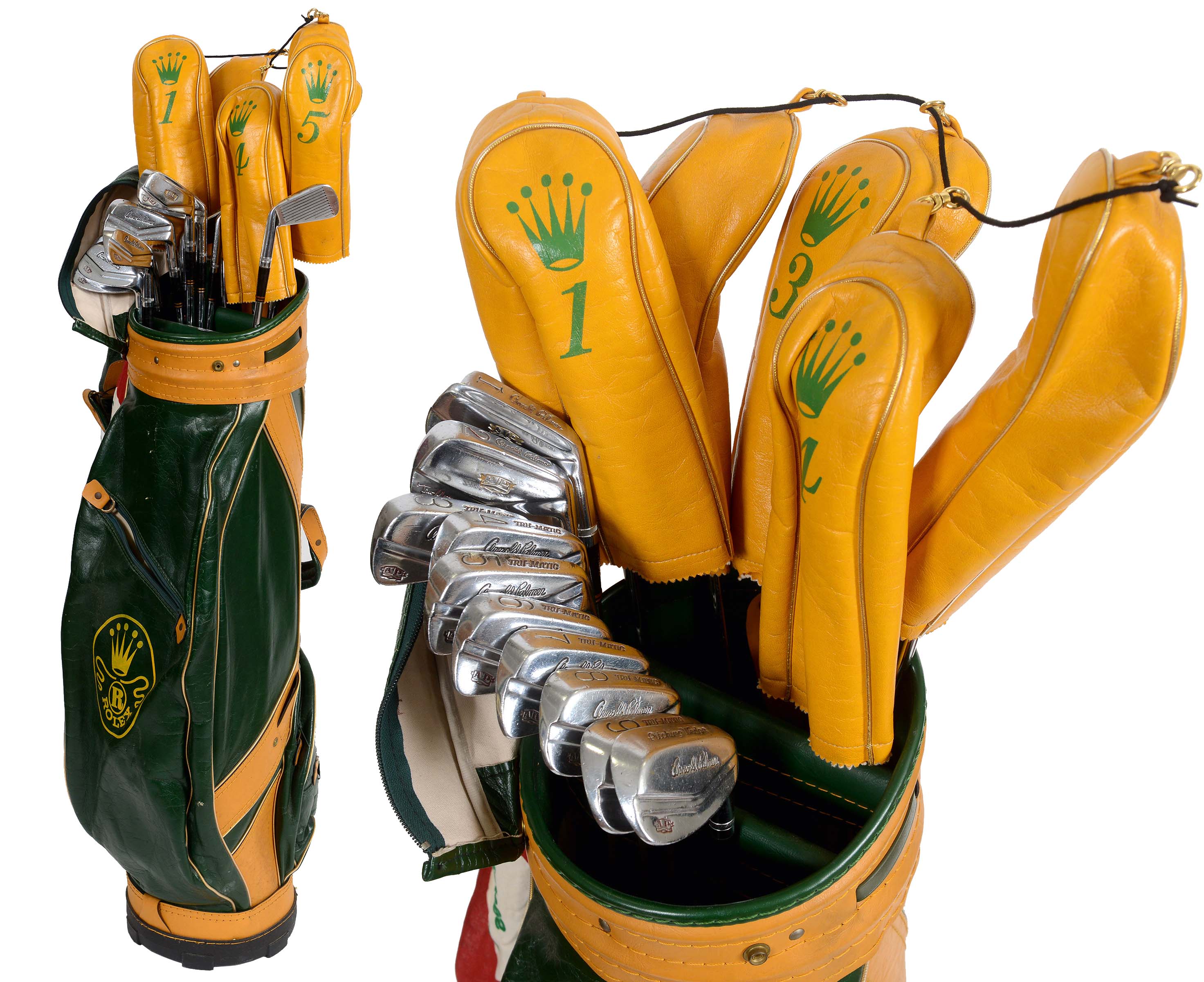 ARNOLD PALMER GOLF CLUBS - ROLEX GOLF TOURNAMENT, JAPAN a set of Arnold ...