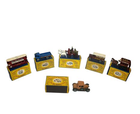 MODELS OF YESTERYEAR - BOXED 6 boxed models, Y4-2 Shand-Mason Fire Engine (Kent Fire Brigade, White Horses), Y8-1 Morris Cowl