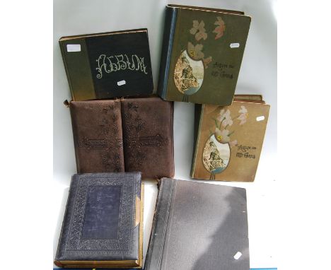 Fine Edwardian photograph album, c. 1907, relating to the Pitt family comprising Henley Regatta, India, Conwy, Filey, Lucking