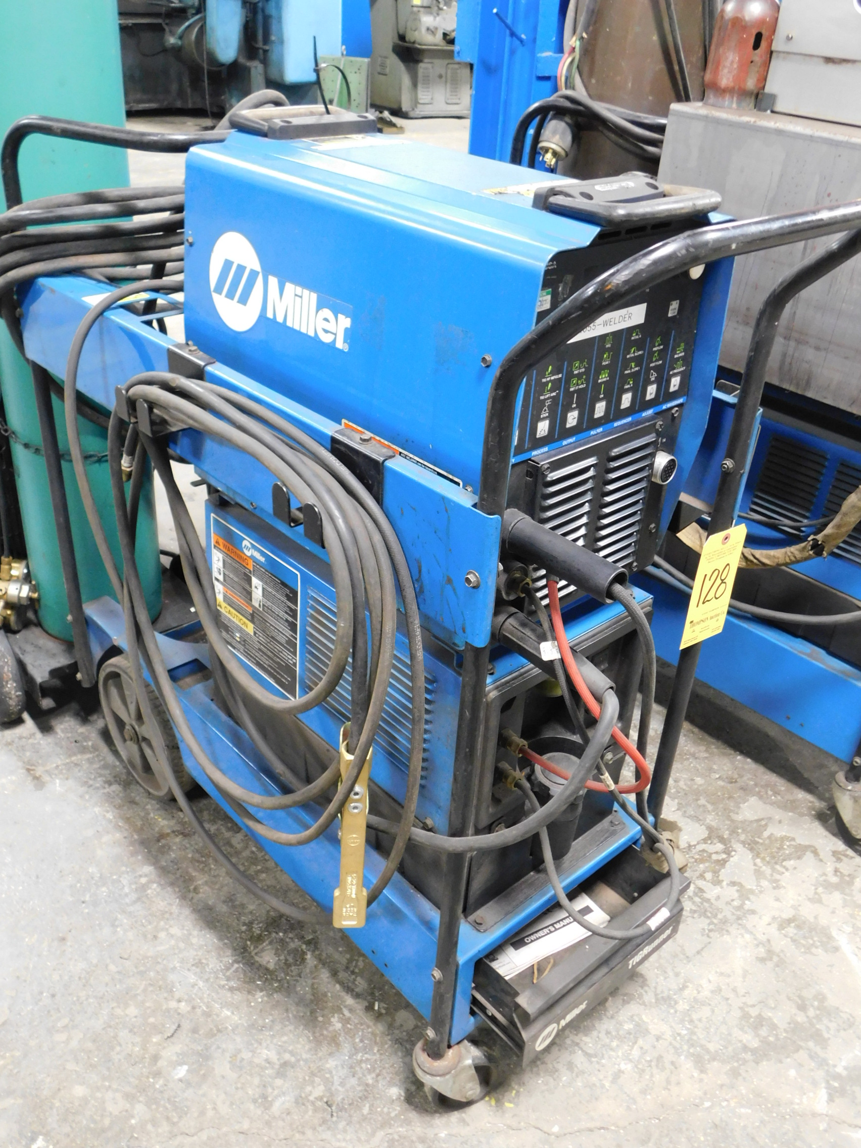 Miller Dynasty 300dx Tig Runner Tig Welder Sn Lg260288l Chiller 7073