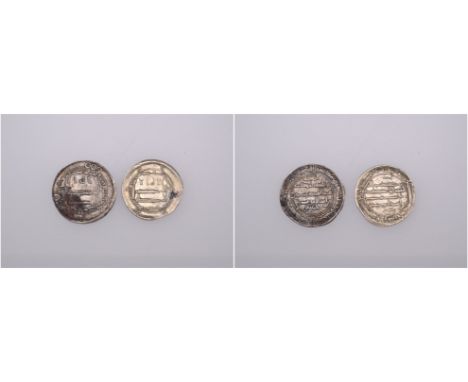 Abbasid, al-Mahdi (158-169h), dirham, Harunabad 169h, citing Hasan, 2.64g (Lowick 866), staining on obverse, very fine; al-Ha