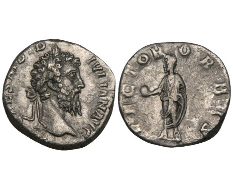 Didius Julianus (193), denarius, rev., rector orbis, emperor standing, holding globe, 3.09g (RIC 3; S. 6074), very fine