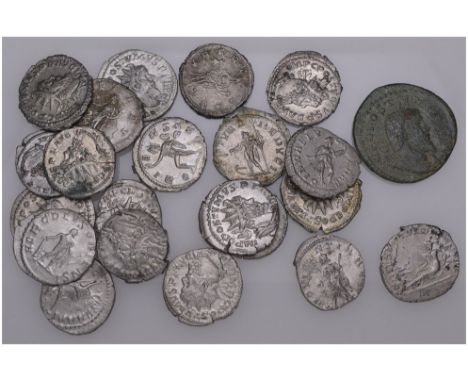 Postumus (260-269), antoninianus, rev., Salus Provinciarum type (RIC 87), about very fine; other antoniniani of Postumus (20)