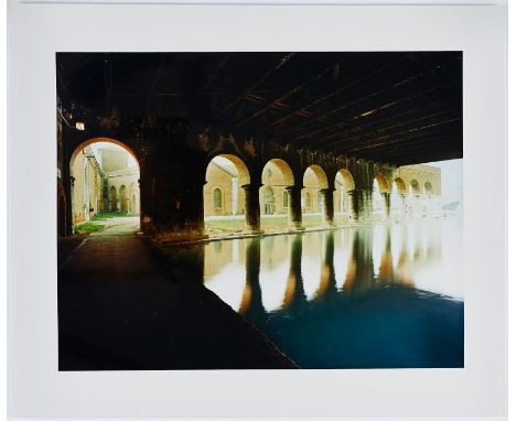 Farbfotografie Robert Voitgeb. 1969 Erlangen "Das Arsenal in Venedig" 1999 verso sign., dat. u. bez. Robert Voit 1999 Print a