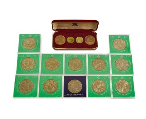 Elizabeth II, a Collection of Pre-decimal Date-Runs comprising: florins 1953-1960 &amp; 1961-1967, shillings English 1953-196