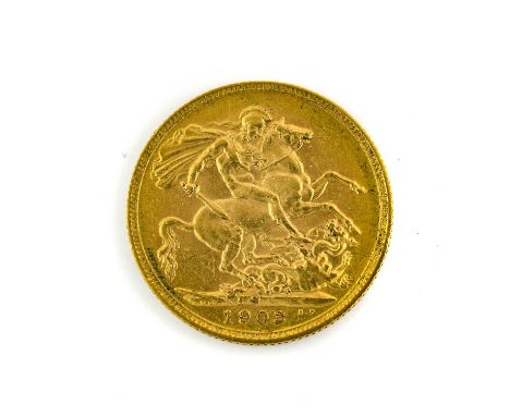 Edward VII, Sovereign 1903S (Sydney Mint), light contact marks AVF.
