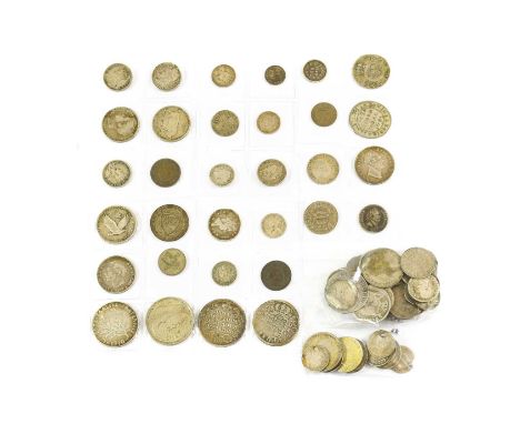 A Collection of 31 x 17th to 20th Century Foreign Silver Coins, mostly lower denominations &amp; including: Saxony-Albertine 