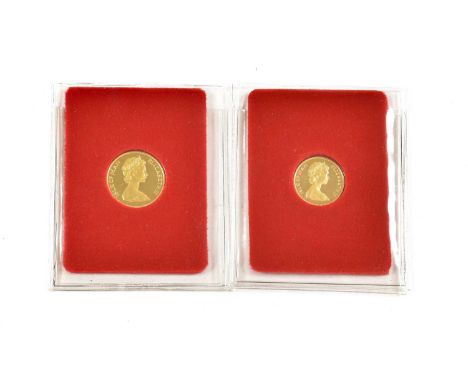 Isle of Man, Proof Sovereign 1979 &amp; Proof Half Sovereign 1979, commemorating the Queen’s visit to the Isle of Man in 1979