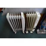 Two Oil Filled Electric Radiators
