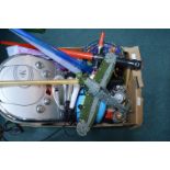 Children's Toys Including Airplane Kit, Lightsaber