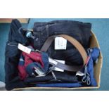 Assorted Gent's Clothing, Denim Jeans, etc.