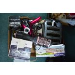 Small Electricals Including Toaster, Hair Stylers,