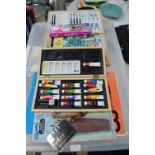 Large Storage Box Containing Artists Watercolour S
