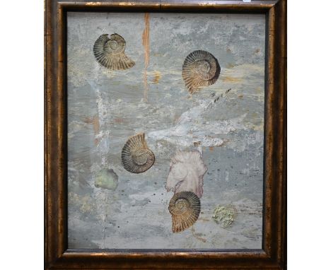 Elizabeth Macfarlane - 'Oyster Catcher', II, mixed media, 75 x 62 cm 