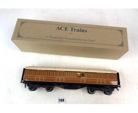 Ace Trains 0 Gauge LNER Full Brake Van, boxed