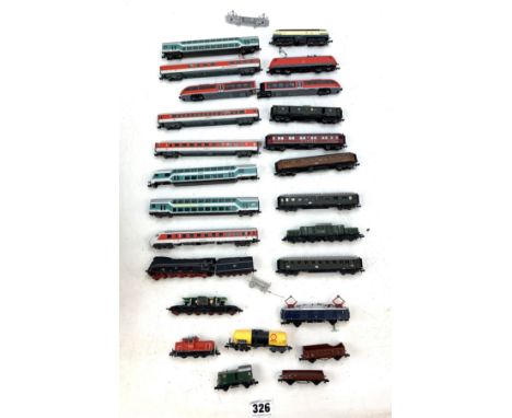 Fleischmann Piccolo N gauge engines, coaches, wagons and accessories