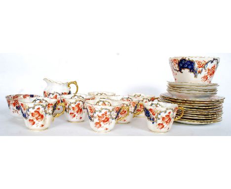 An early 20th century Edwardian Aynsley part tea service