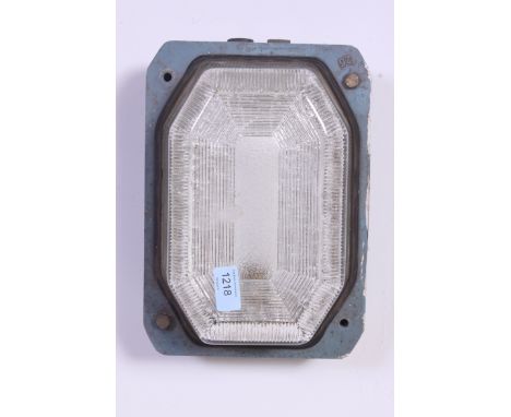 A  retro Vintage 20th century Industrial bulkhead lamp by Victor. H18 x w21 x D30cm 
