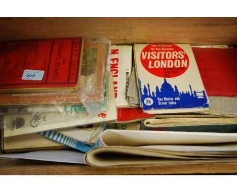 A collection of vintage maps to include canvas backed maps, Ordnance Survey etc please see images