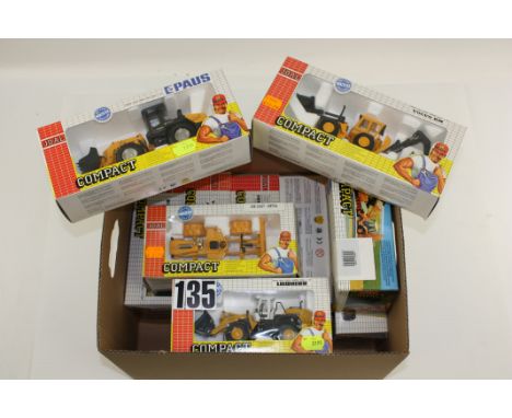 Joal Compact Construction Vehicles (10), in original boxes, E, boxes G-E (11)
