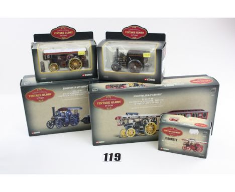 Corgi Vintage Glory Of Steam, sixteen models including three larger sets, in original boxes, E, boxes G-E, one F (16)