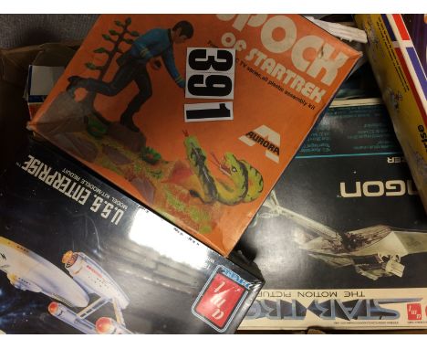 Star Trek Model Sets: various, P-G (qty)