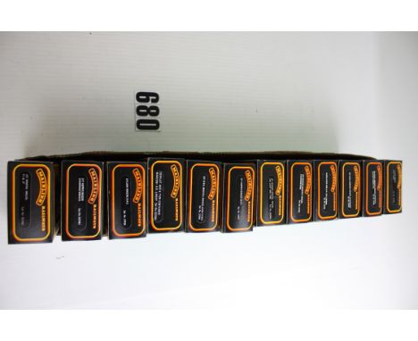Mainline OO Gauge Freight wagons: One Dozen assorted 4-wheel wagons including BR maroon conflat, 'Charringtons' hopper, 'Blae