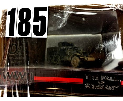 Corgi VE Day 'Fall of Germany' 1:50 scale Boxed Army Vehicles: including a M3 Half Track, PzKPFW V Panther Ausf. G, Krauss - 